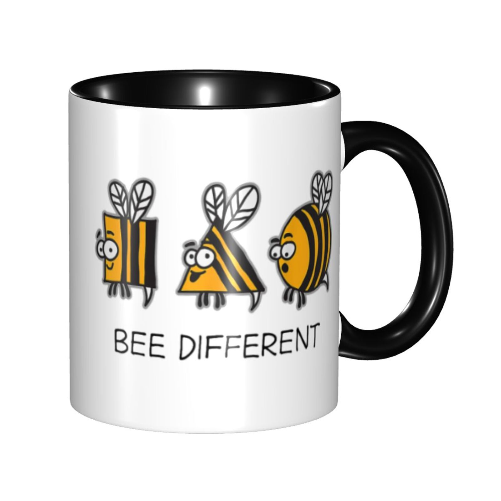 Coffee Tea Difference - Personalizado abelha diferente estranho único engraçado