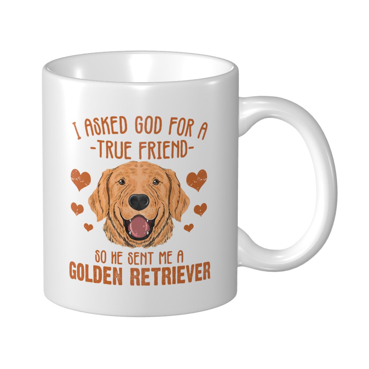 Coffee Tea And Me - Mark copo caneca golden retriever camisa