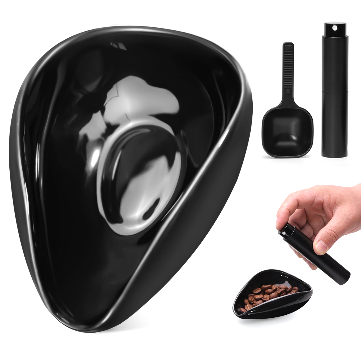 Coffee Tea Essentials - Conjunto de copo e colher doseador