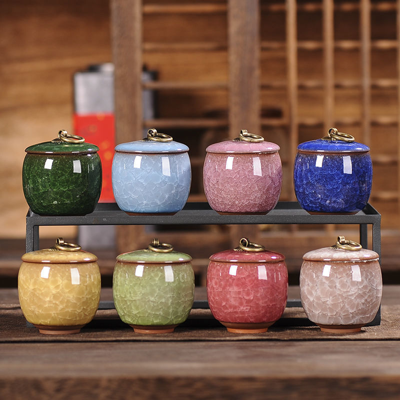 Tea Coffee Sugar Container - Portátil chá café açúcar jar mini