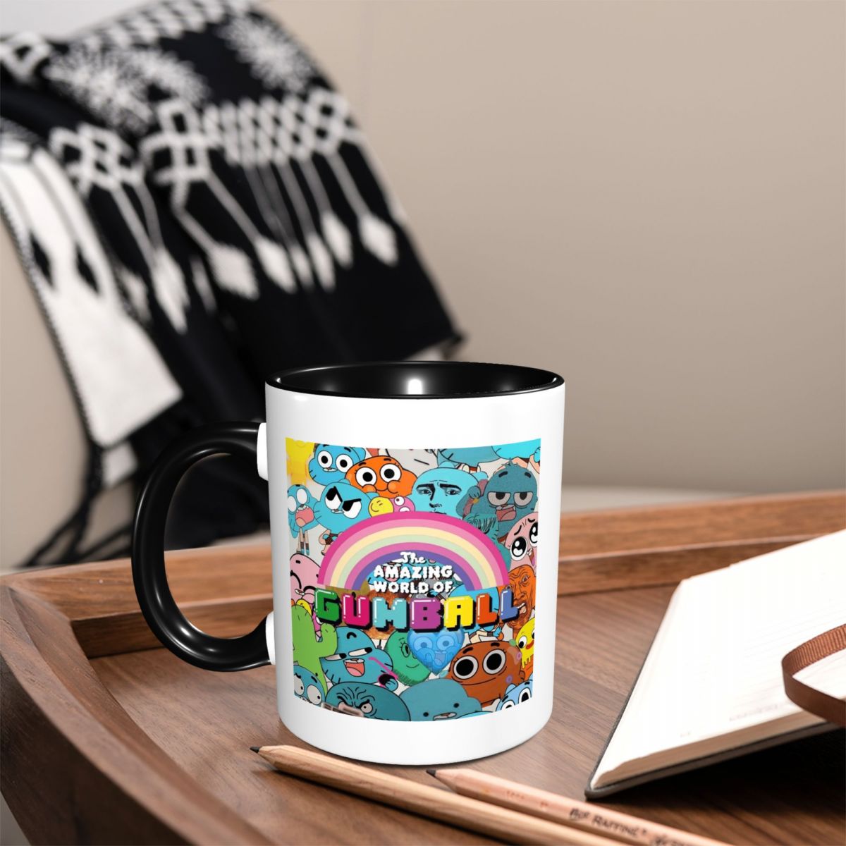 Coffee Tea World - Caneca de Cerâmica Engraçada do Mundo