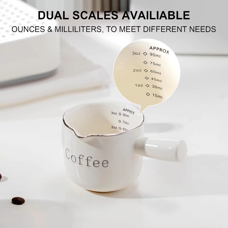 Coffee Tea Latte - Mini xícara de café de cerâmica
