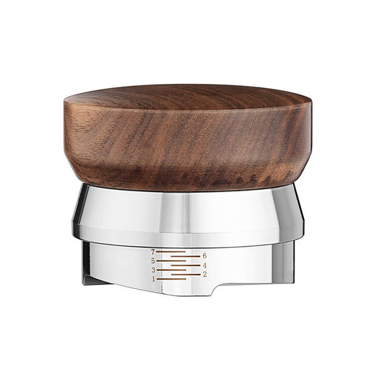 Coffee Tamper Leveler - 51mm 53mm 58mm profundidade ajustável ferramenta