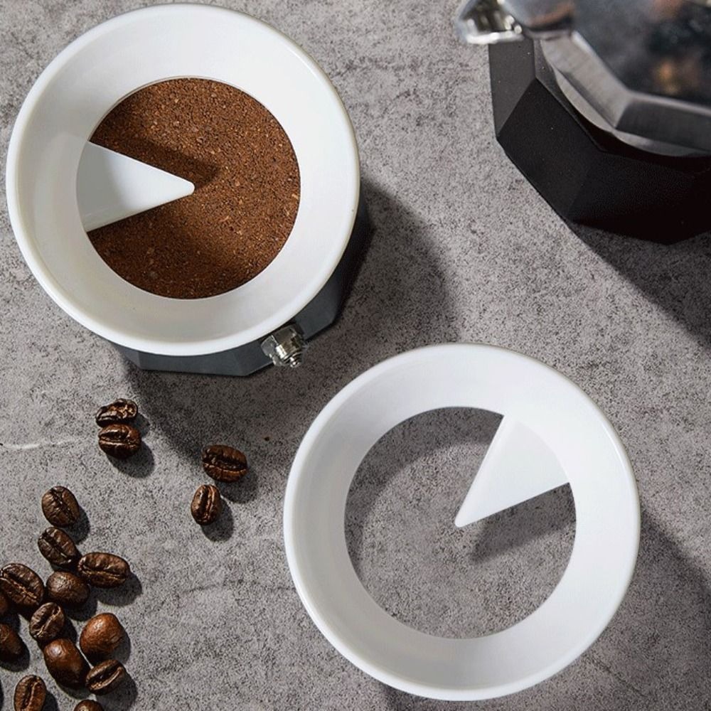 Coffee Tamper Leveler - Anel Distribuidor de Pó Anti-derramamento Universal