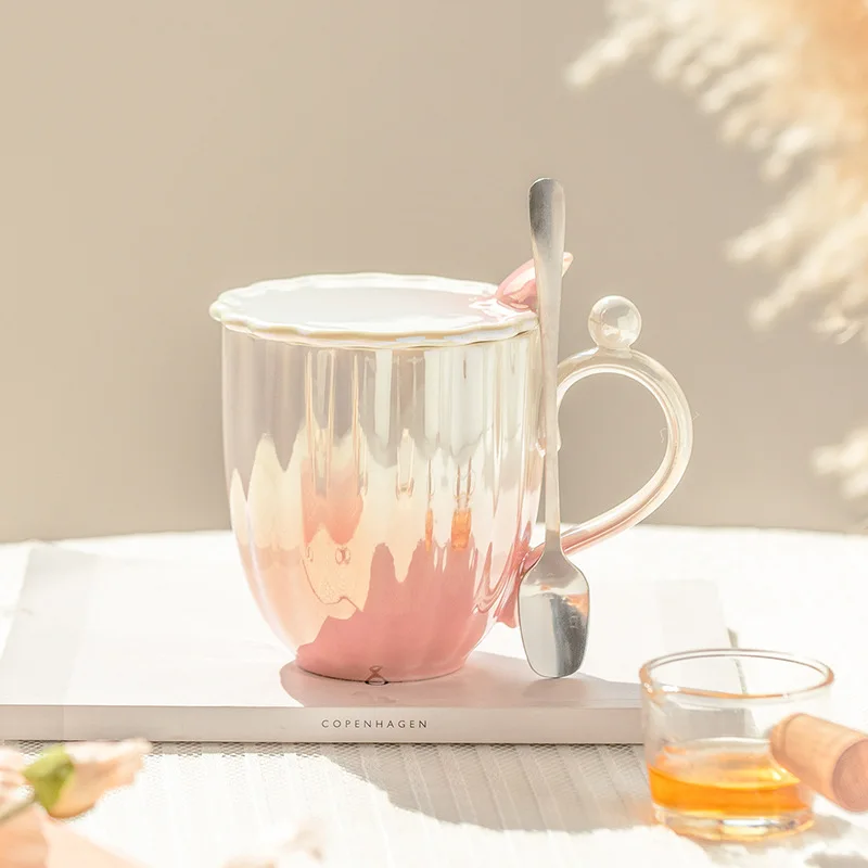 Coffee Tea Difference - Luxuoso Pearl Glaze Dolphin Caneca, Canecas