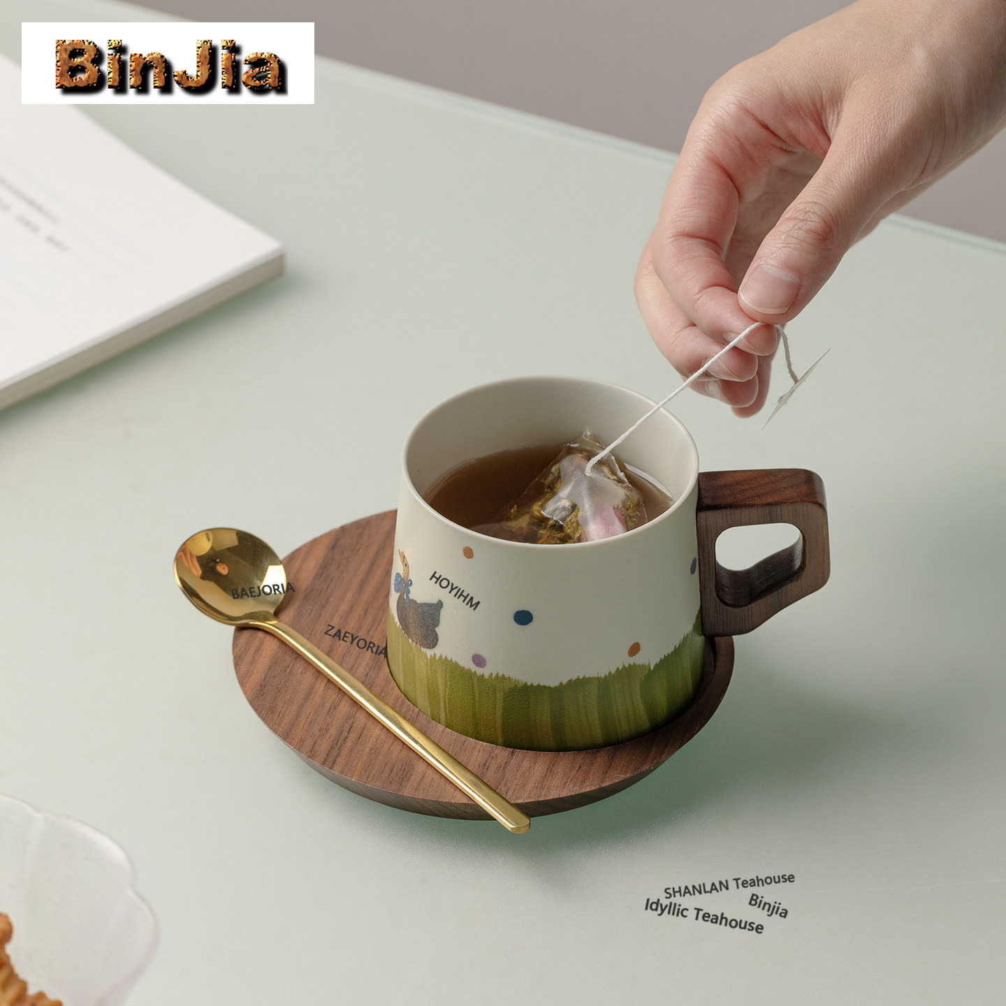 BAEJORIA Caneca de Café Green  - Coffee Tea Latte avaliação e preço