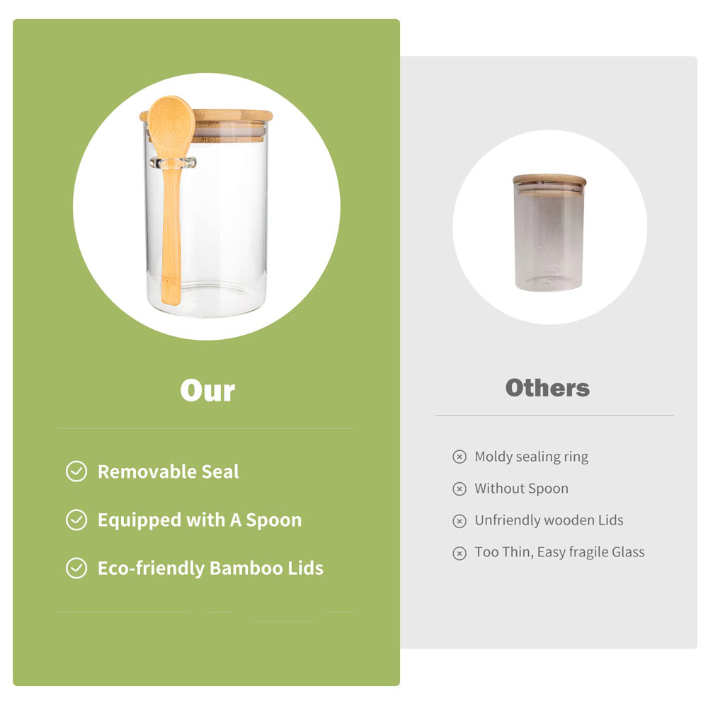 Recipientes Plásticos Hermétic - Tea Coffee Sugar Container avaliação e preço
