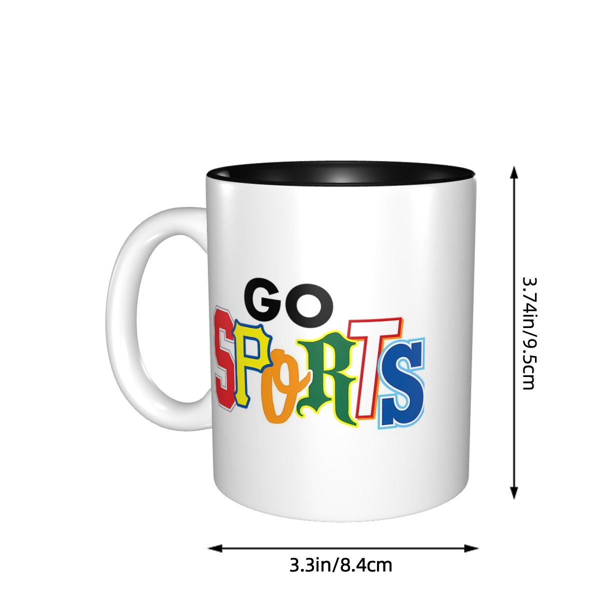 Caneca de Cerâmica Engraçada c - Coffee Tea Difference avaliação e preço