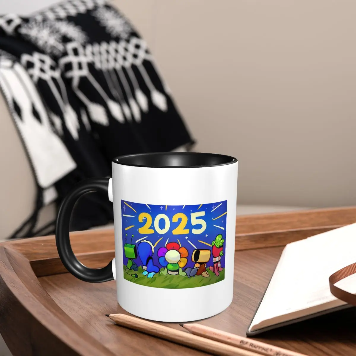 Caneca de Cerâmica Engraçada D - Coffee Tea World avaliação e preço