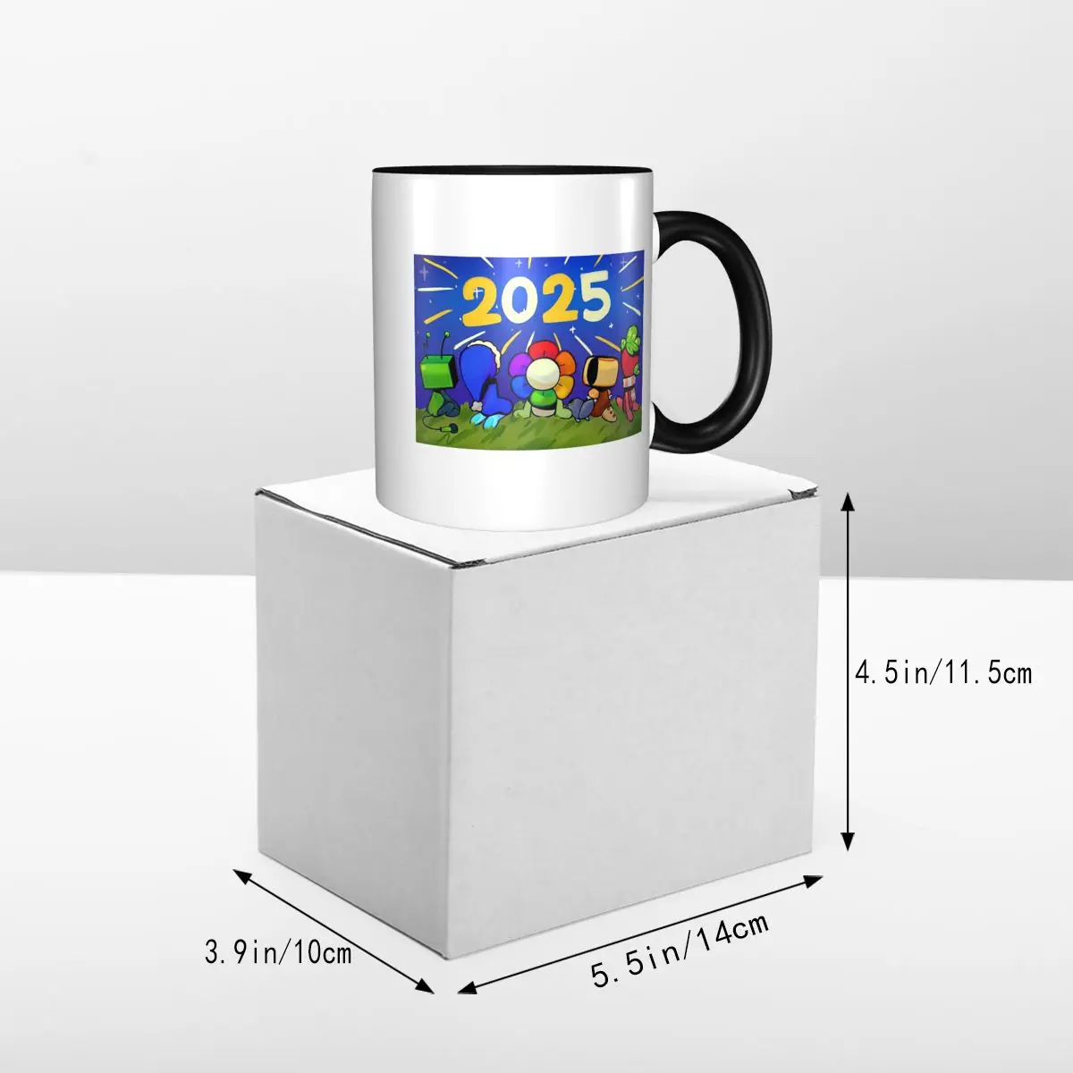 Caneca de Cerâmica Engraçada D - Coffee Tea World avaliação e preço
