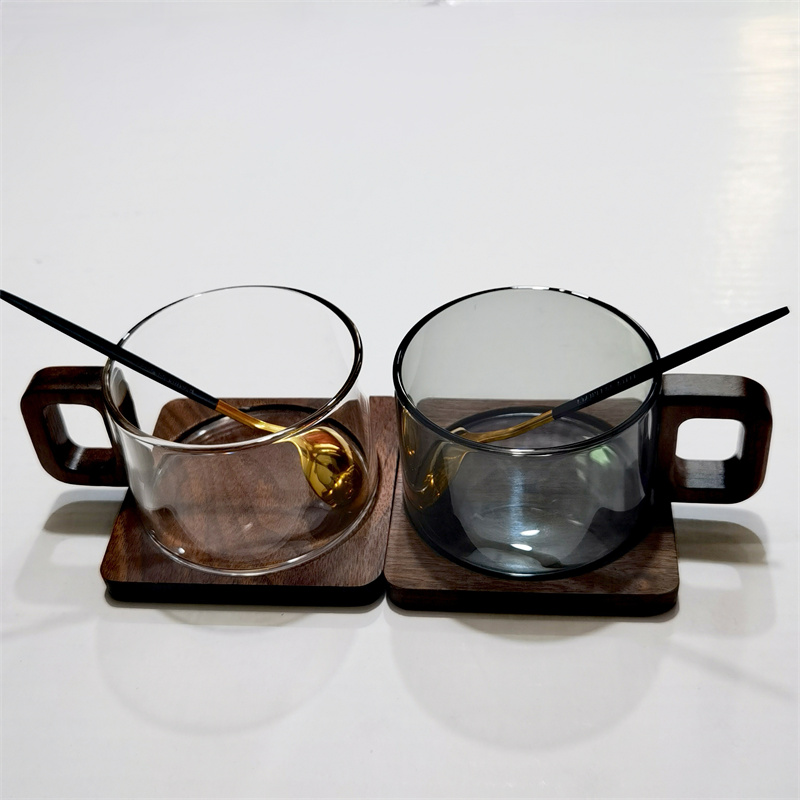 Caneca de café de vidro com la - Coffee Tea Latte avaliação e preço