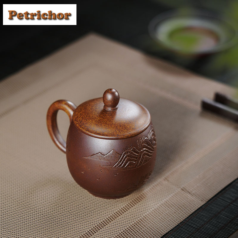 230ml yixing argila roxa porce - Coffee Tea Latte avaliação e preço