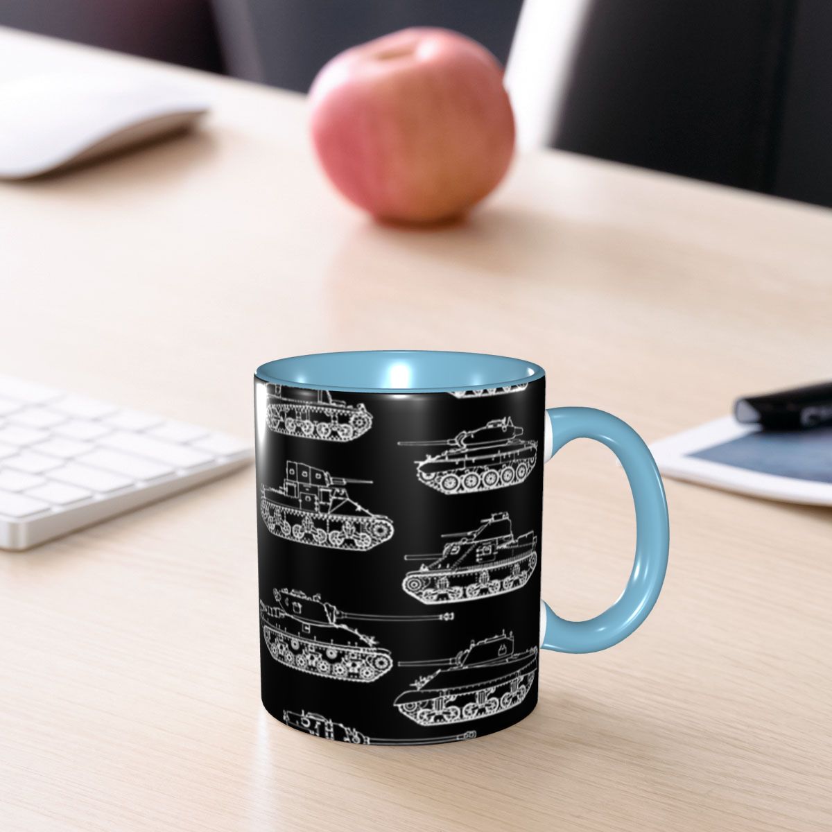 Caneca Divertida de Cerâmica c - Coffee Tea World avaliação e preço