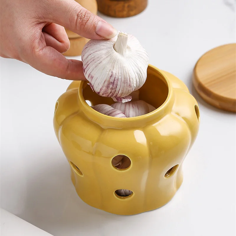 Jarra de armazenamento de alho - Tea Coffee Sugar Container avaliação e preço