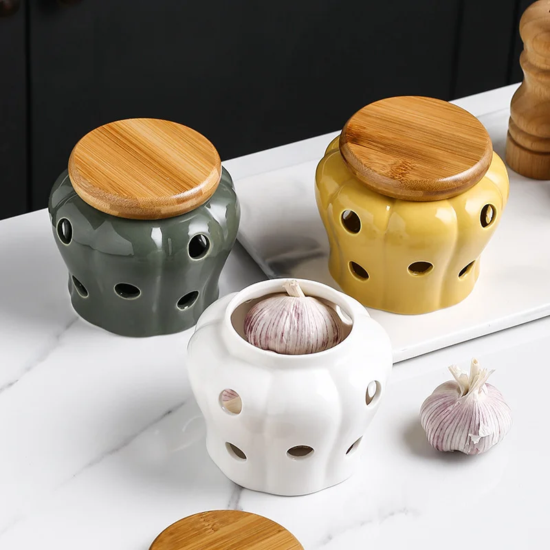 Jarra de armazenamento de alho - Tea Coffee Sugar Container avaliação e preço
