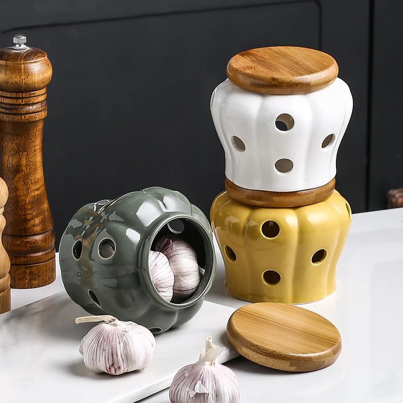 Jarra de armazenamento de alho - Tea Coffee Sugar Container avaliação e preço