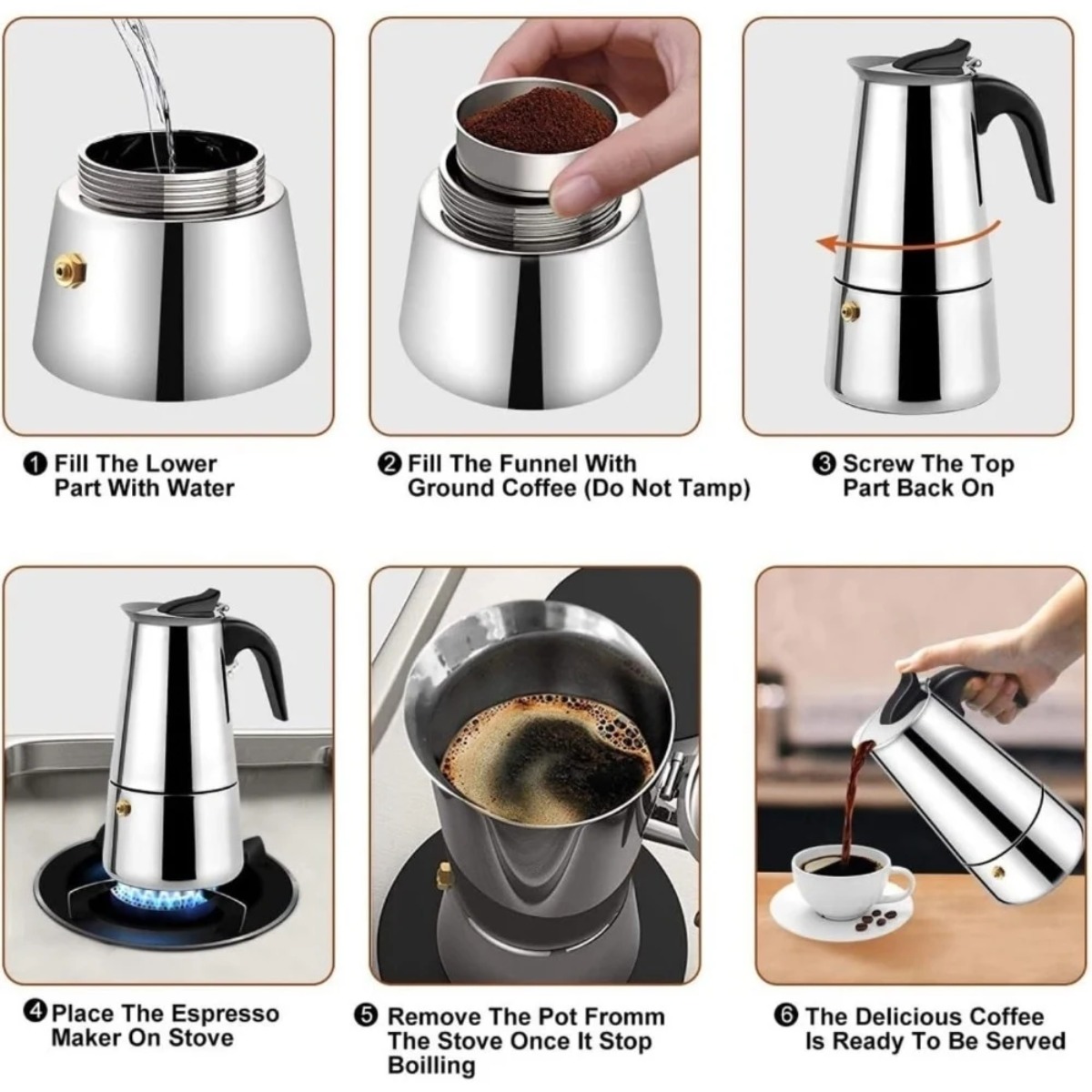 Cafeteira Portátil de Mocha em - Coffee Tea Latte avaliação e preço
