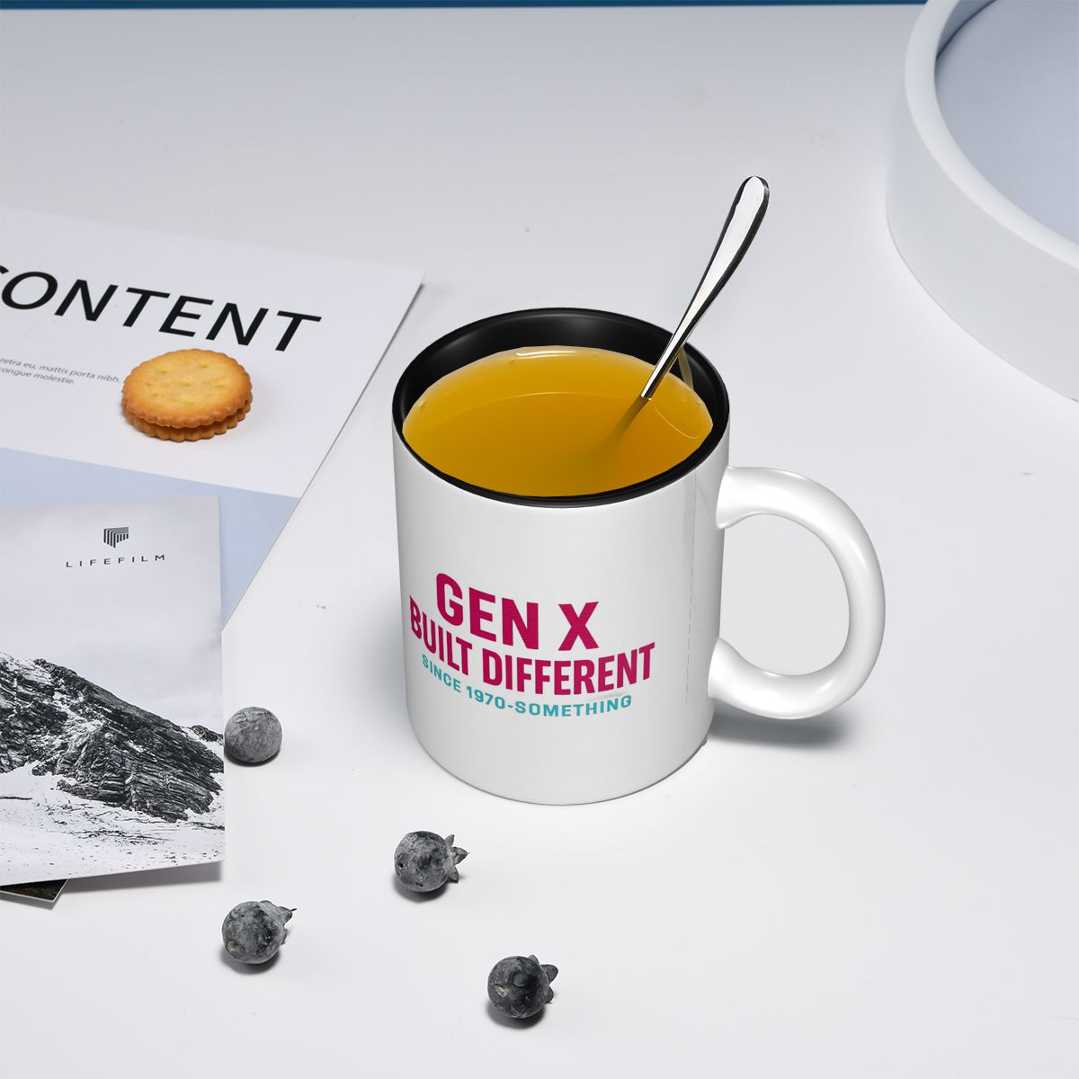 Caneca Engraçada de Cerâmica G - Coffee Tea Difference avaliação e preço