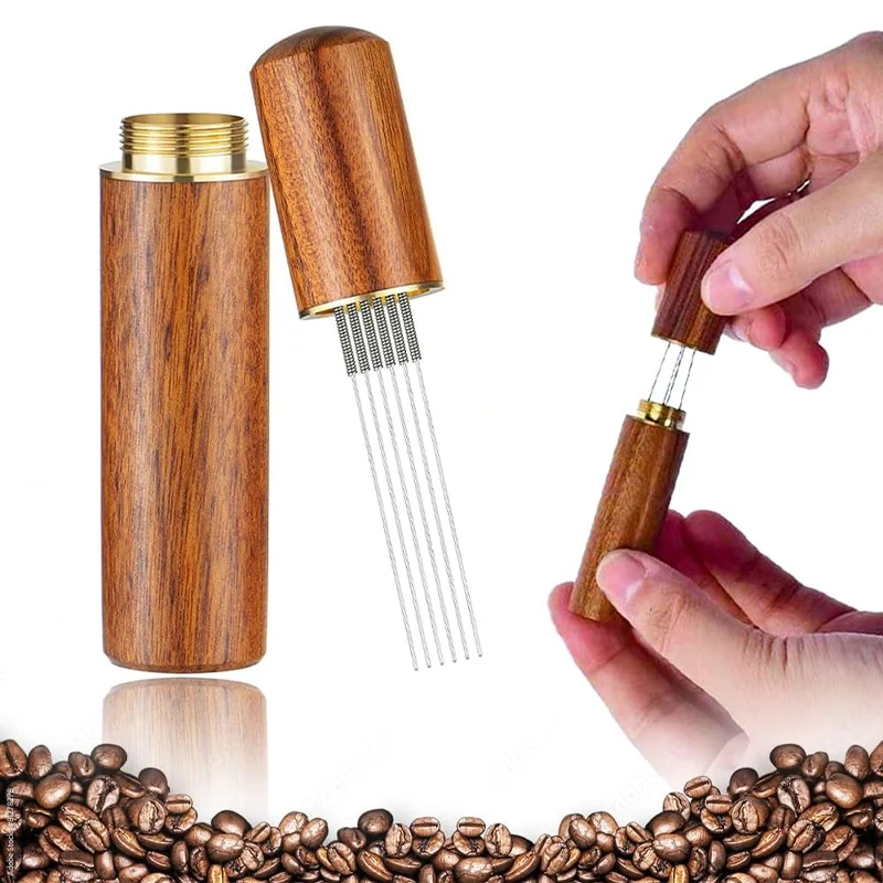 Tamper de café de aço inoxidáv - Coffee Tamper Leveler avaliação e preço