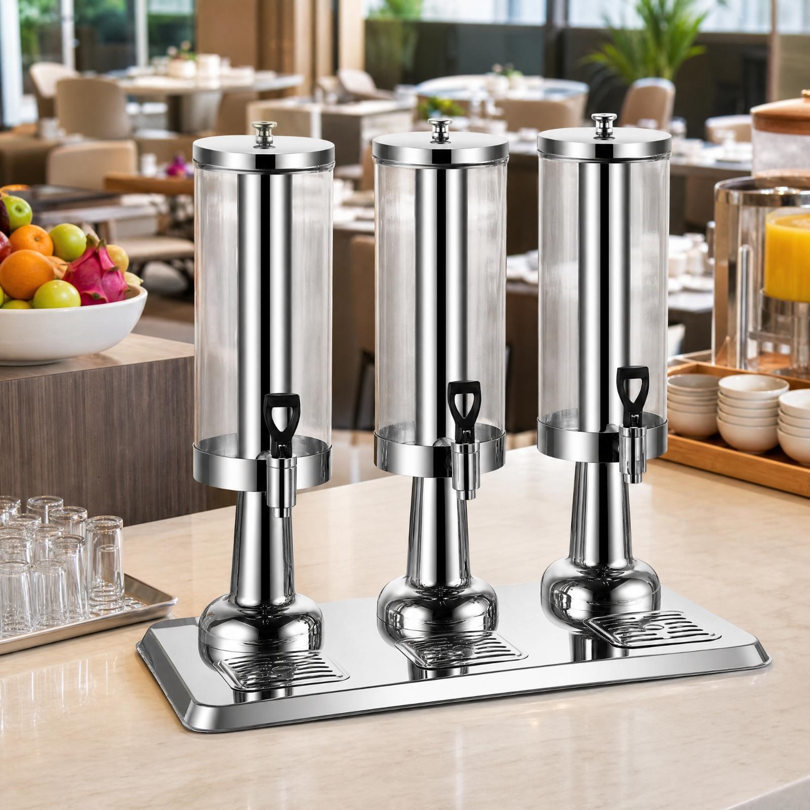 Dispensador de Bebidas de Três - Dispenser Coffee And Tea avaliação e preço