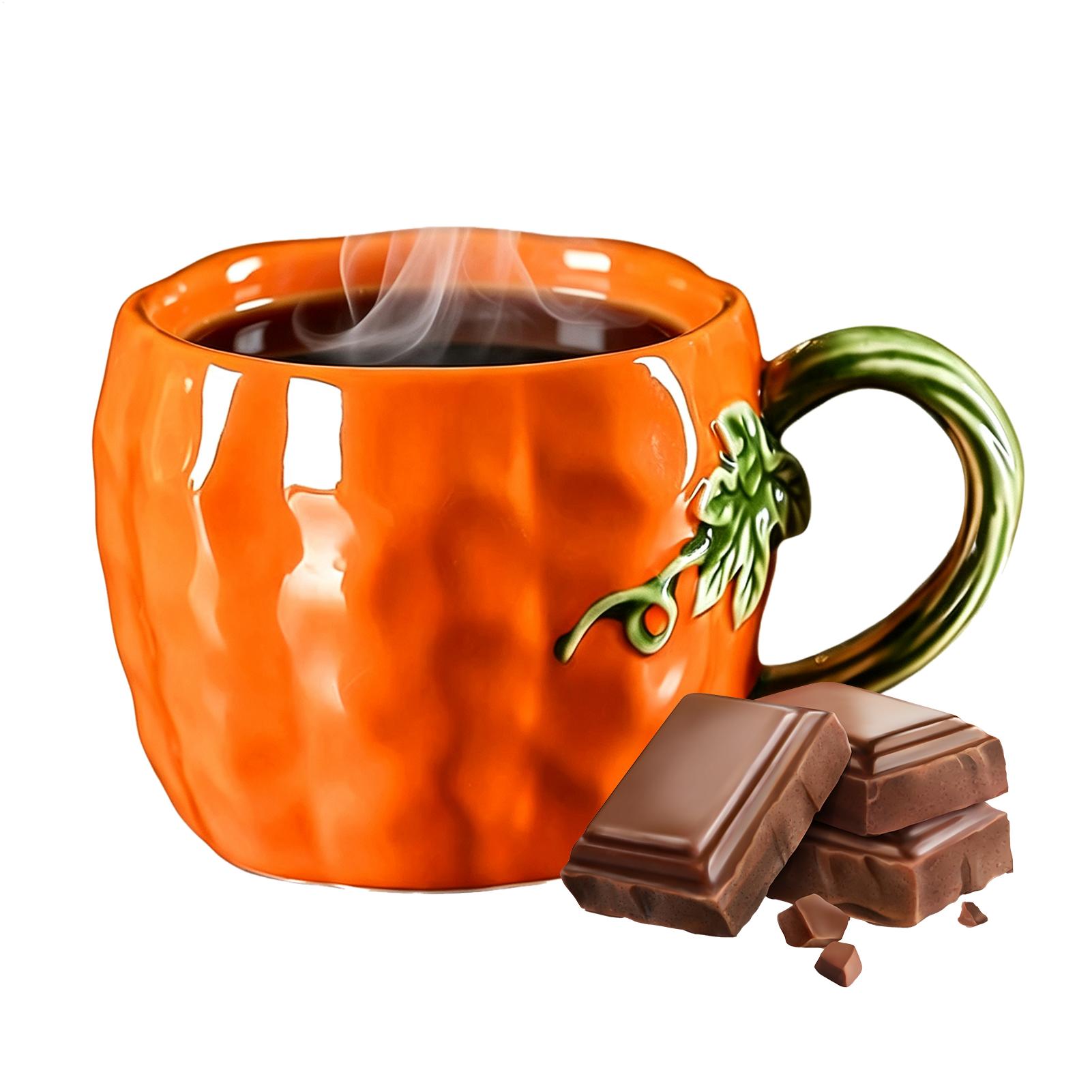 Caneca de Cerâmica de Abóbora  - Coffee Tea Latte avaliação e preço