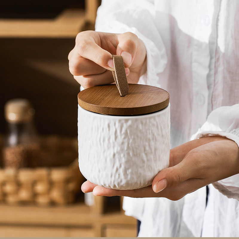 Recipiente de cerâmica para ar - Tea Coffee Sugar Container avaliação e preço