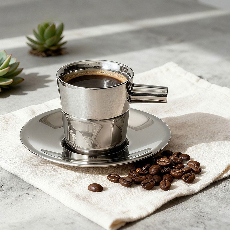 Conjunto com 2 xícaras de café - Coffee Tea Latte avaliação e preço