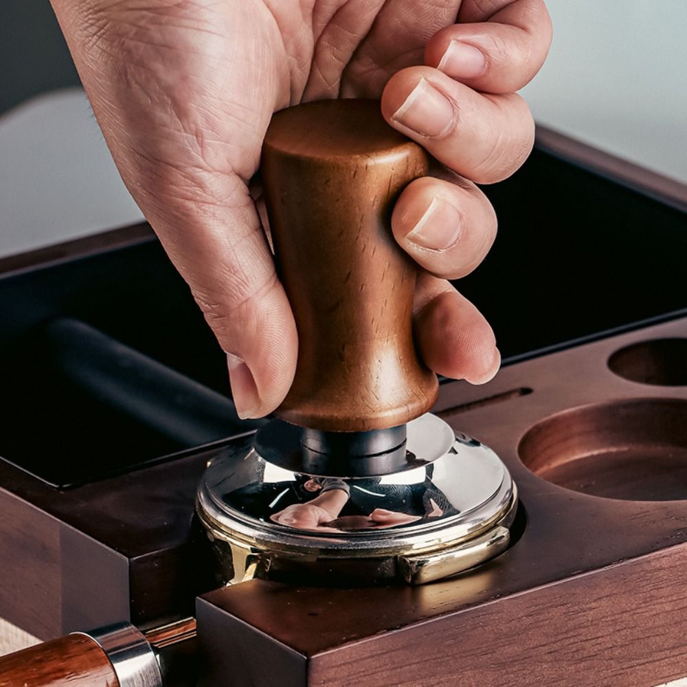 Tamper de Café 51/53/58MM com  - Coffee Tamper Leveler avaliação e preço