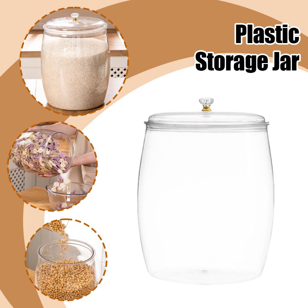 Grande Pote Plástico Transpare - Tea Coffee Sugar Container avaliação e preço