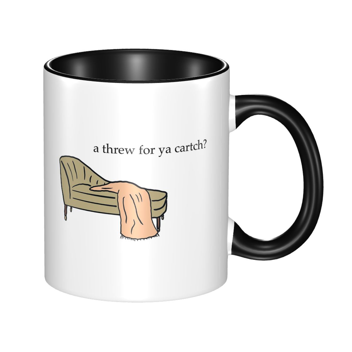 Caneca de Cerâmica Engraçada T - Coffee Ya Tea Ya avaliação e preço
