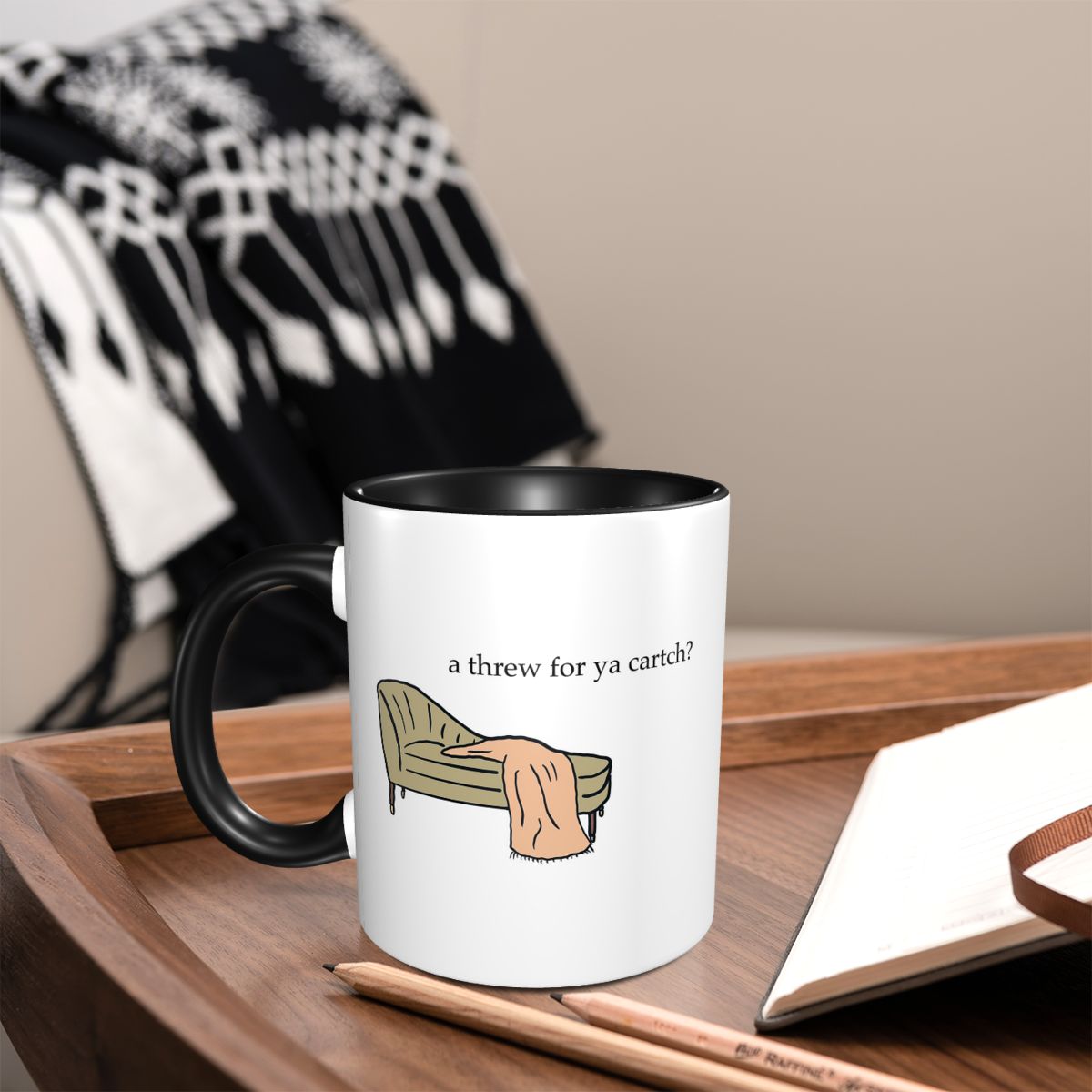 Caneca de Cerâmica Engraçada T - Coffee Ya Tea Ya avaliação e preço