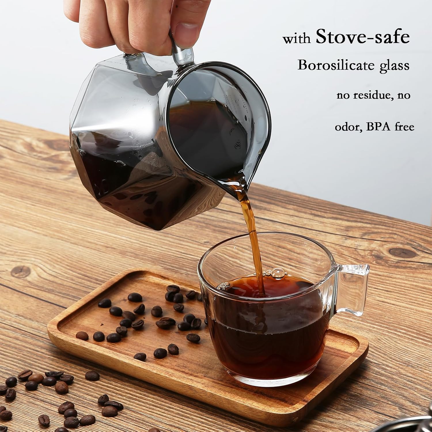 Jarra de Vidro Magpie para Caf - Coffee And Tea Glass avaliação e preço