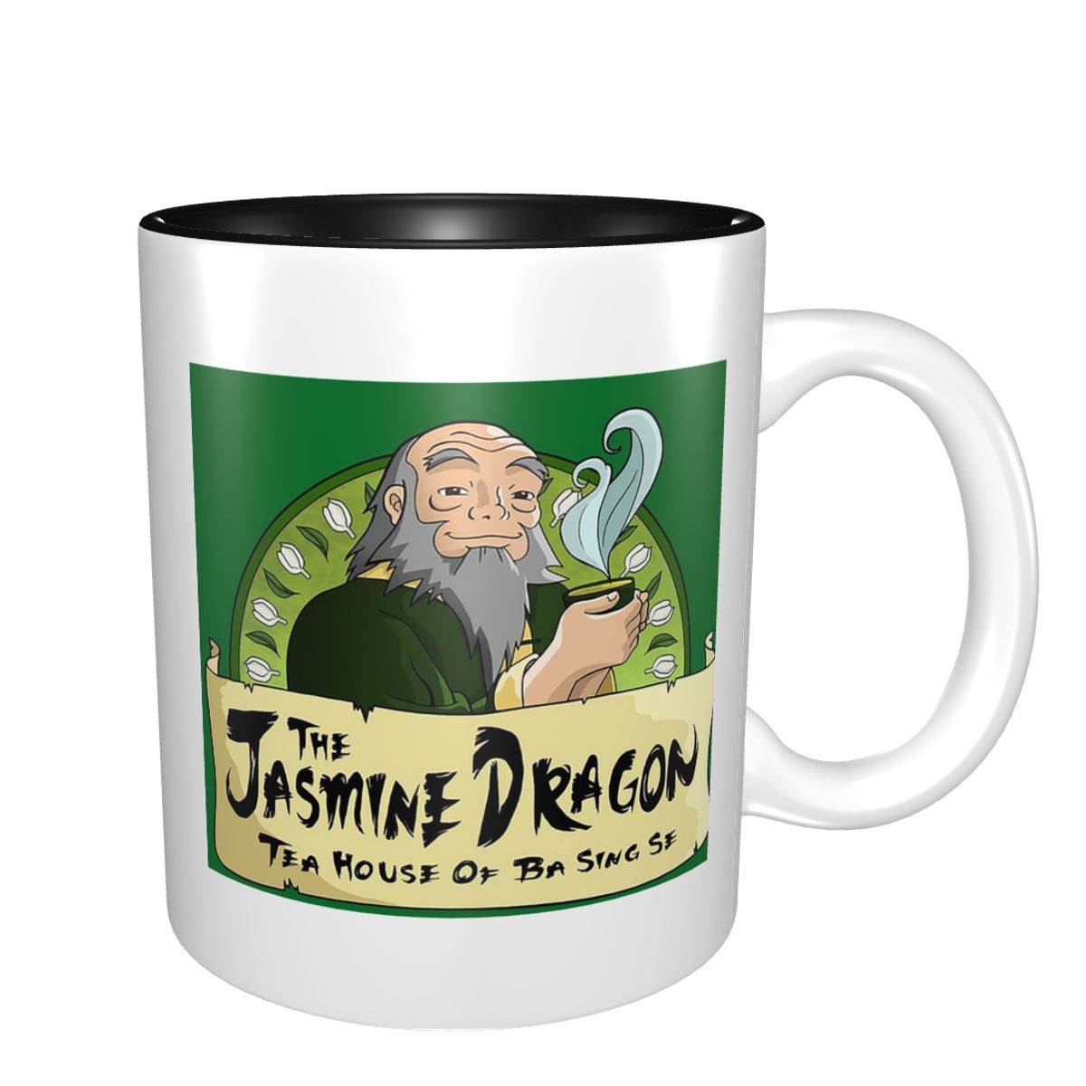 Caneca Engraçada de Cerâmica J - Coffee Jasmine Tea avaliação e preço