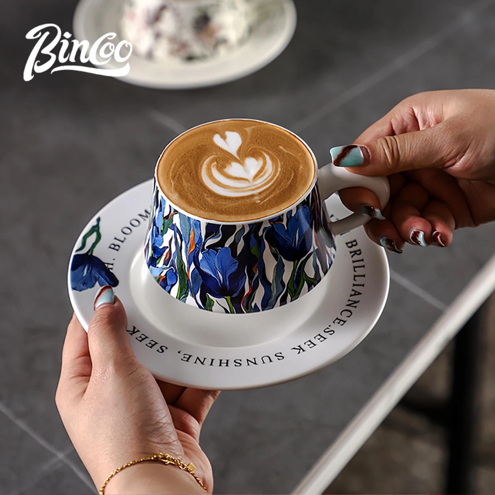 Bincoo 260ml xícara de café ce - Coffee Tea Latte avaliação e preço