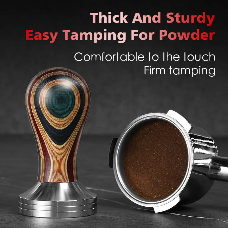 CAFFEPRO Tamper de Café 51mm 5 - Coffee Tamper Leveler avaliação e preço