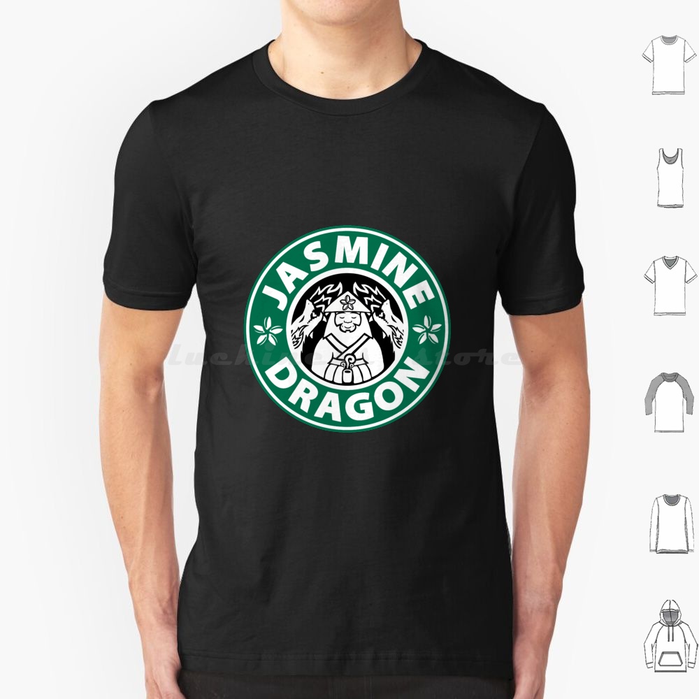 Jasmine Dragon Tea Shop Camise - Coffee Jasmine Tea avaliação e preço