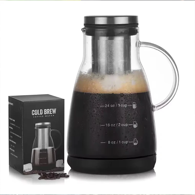 Jarra de Vidro para Preparo de - Coffee And Tea Glass avaliação e preço