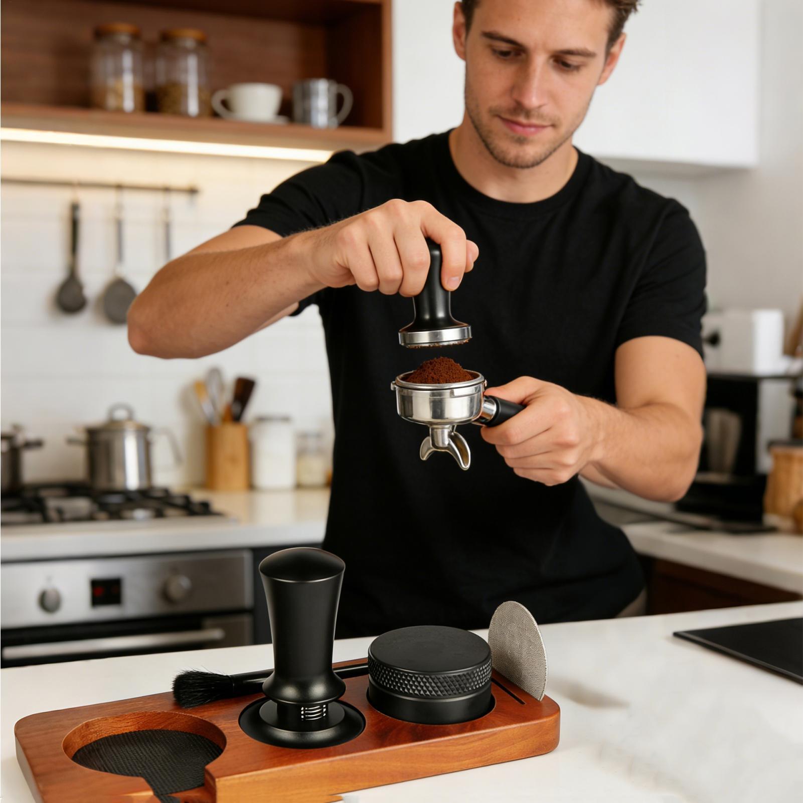 Kit de Acessórios para Espress - Coffee Tamper Leveler avaliação e preço