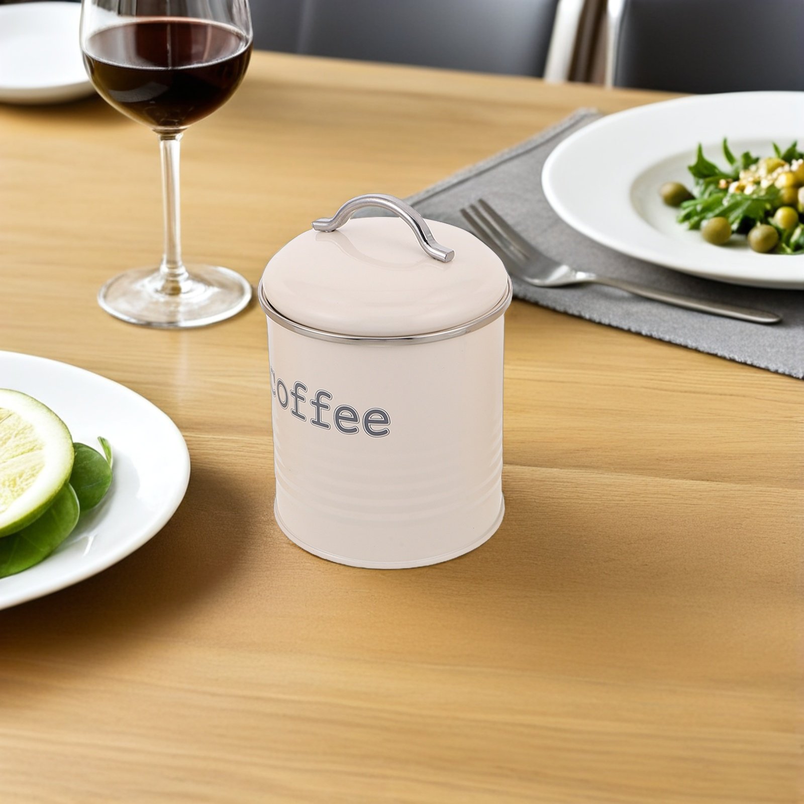 Conjunto de 3 Recipientes Herm - Tea Coffee Sugar Container avaliação e preço